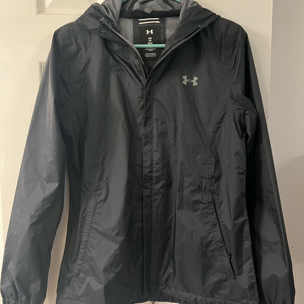 Black Under Armour Windbreaker